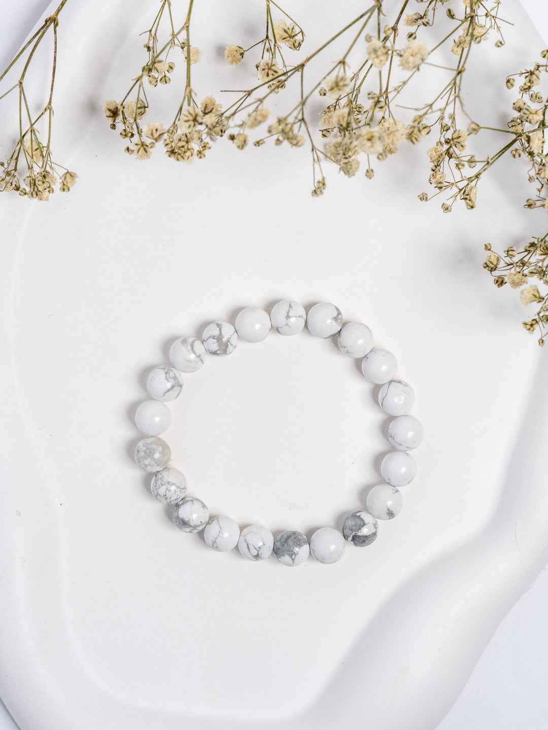 White Howlite Bracelet