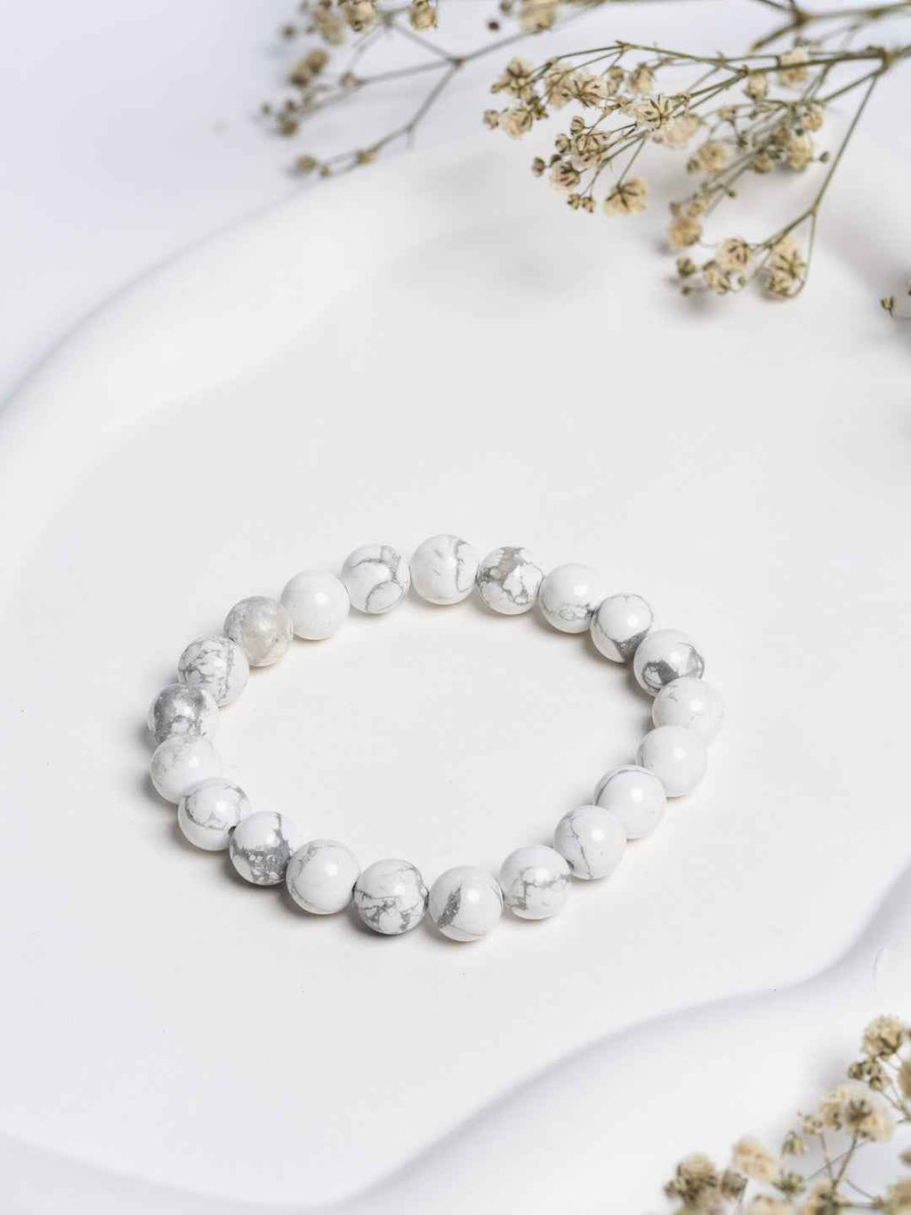 White Howlite Bracelet