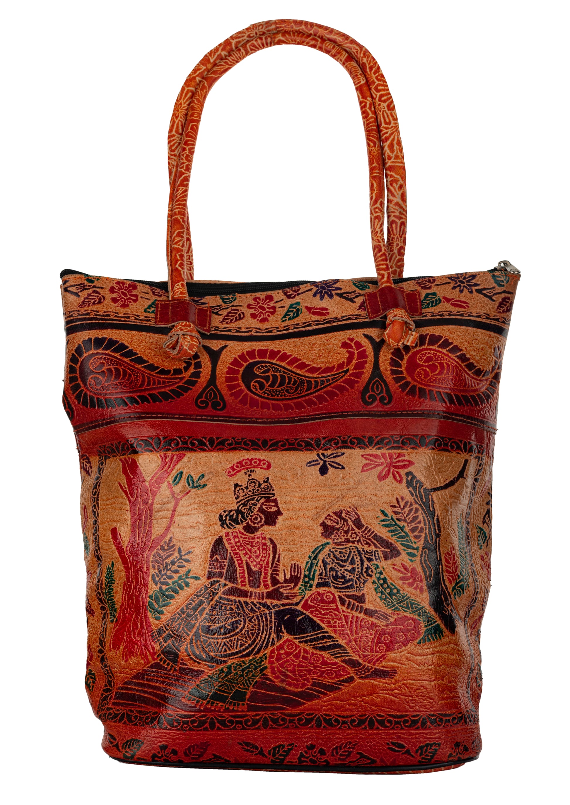 shantiniketan-leather-traditional-printed-brown-handbag-14-14-for-women-hb10