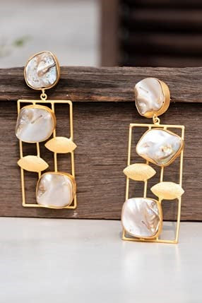 designer-semi-precious-mother-of-pearl-brass-stud-dangler-earring-er300
